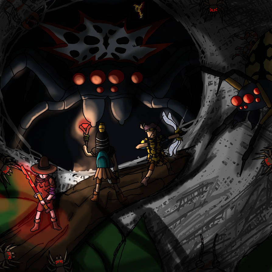 Grounded The BroodMother Spider by Squareferret715 on DeviantArt