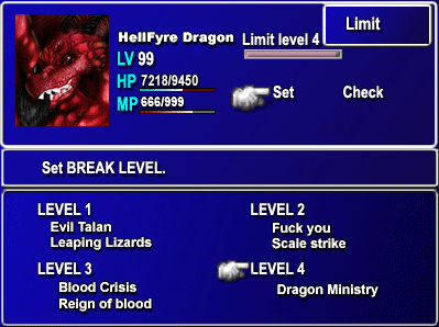 RedFyre Dragon FFVII request