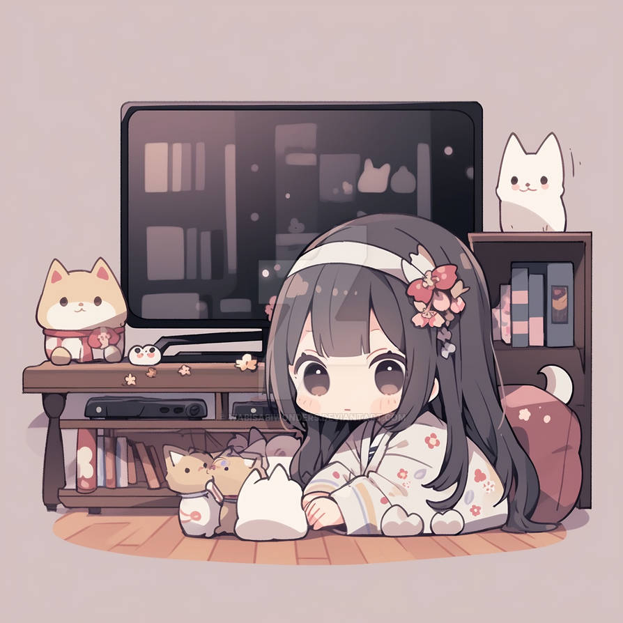 Relieved Chibi Chibi Chillin by WabiSabiWonders on DeviantArt