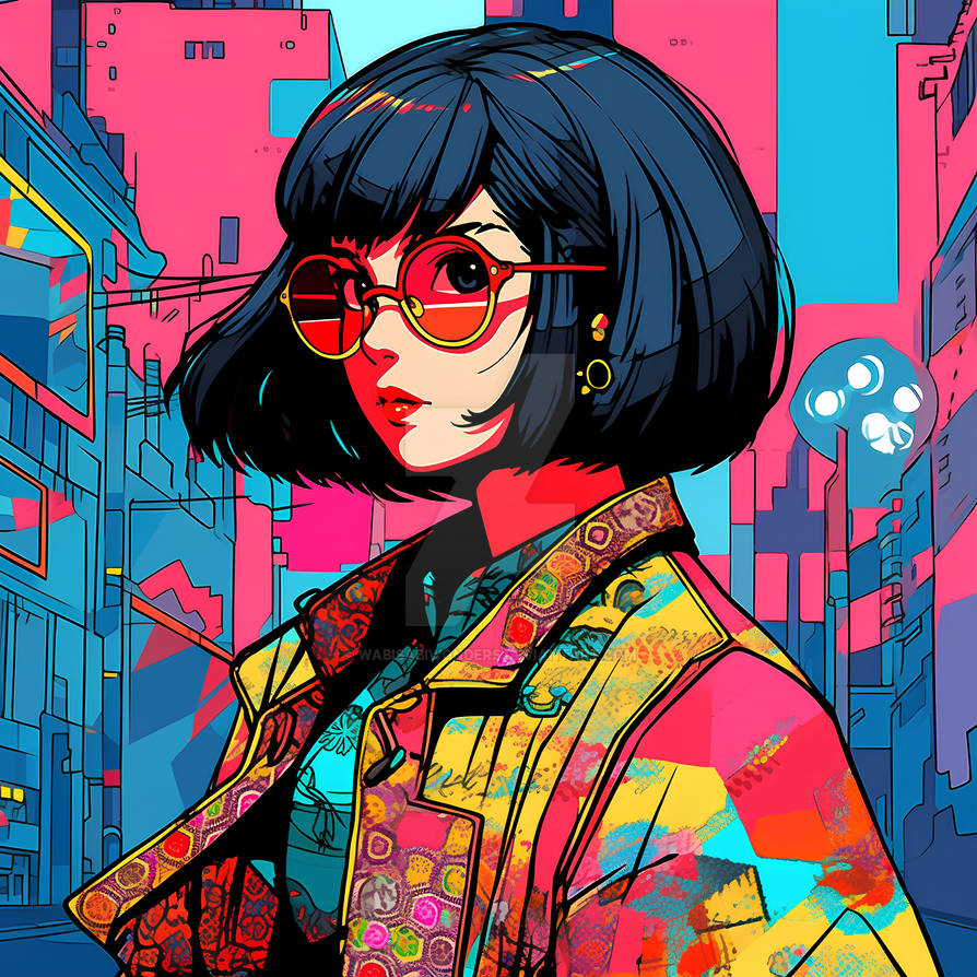 Retro Girl by WabiSabiWonders on DeviantArt