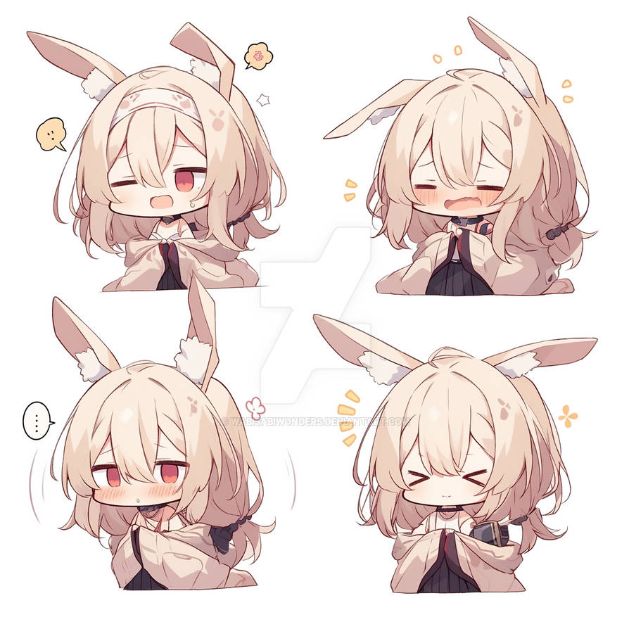 Chibi Rabbit by WabiSabiWonders on DeviantArt