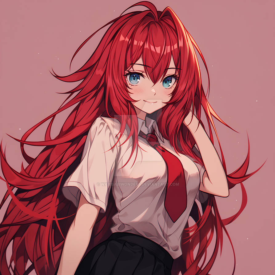 Realistic Rias cute rias by WabiSabiWonders on DeviantArt