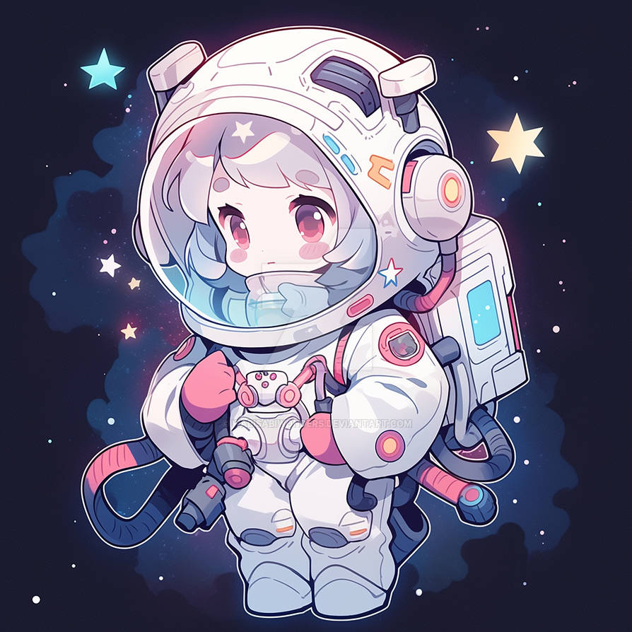 Chibi Astronaut by WabiSabiWonders on DeviantArt