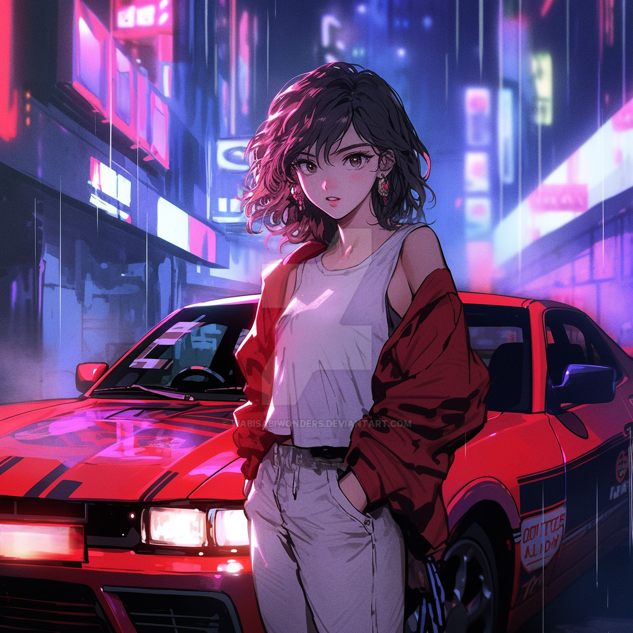 Deviantart Woman Car Girl And Car by WabiSabiWonders on DeviantArt