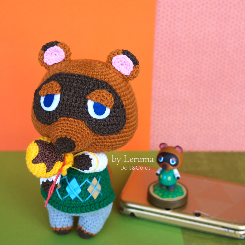 Plush Tom Nook from Animal Crossing by LerumaDolls Plush Tom Nook from Animal Crossing by LerumaDolls