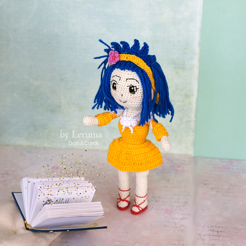 Bastante si puedes trabajo Amigurumi doll Levy McGarden from Fairy Tail by LerumaDolls on DeviantArt