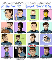 McCoy 16 styles challenge meme