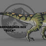 Jurassic Park: Tyrannosaurus rex Buck