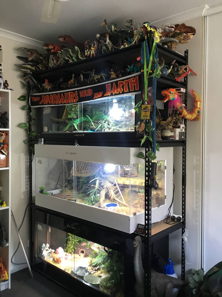 My Jurassic/Lizard Rack by Malminya on DeviantArt