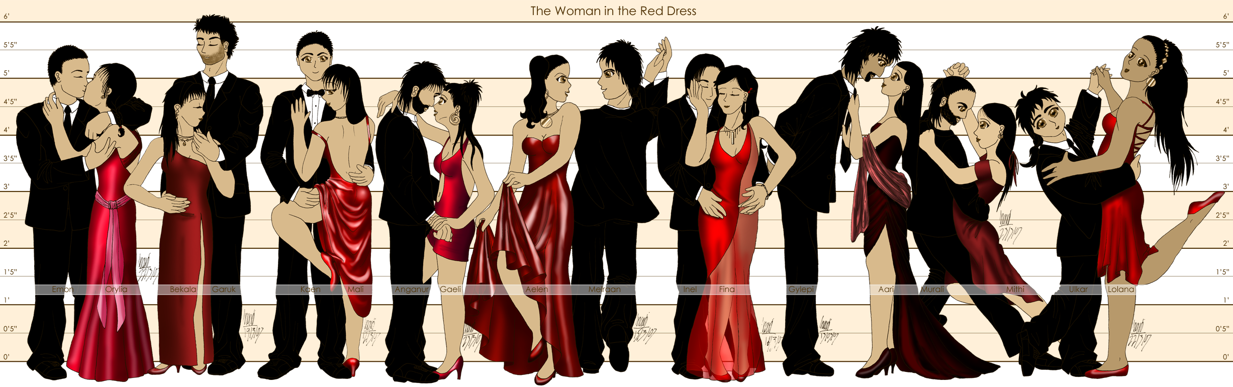 The Woman in the Red Dress