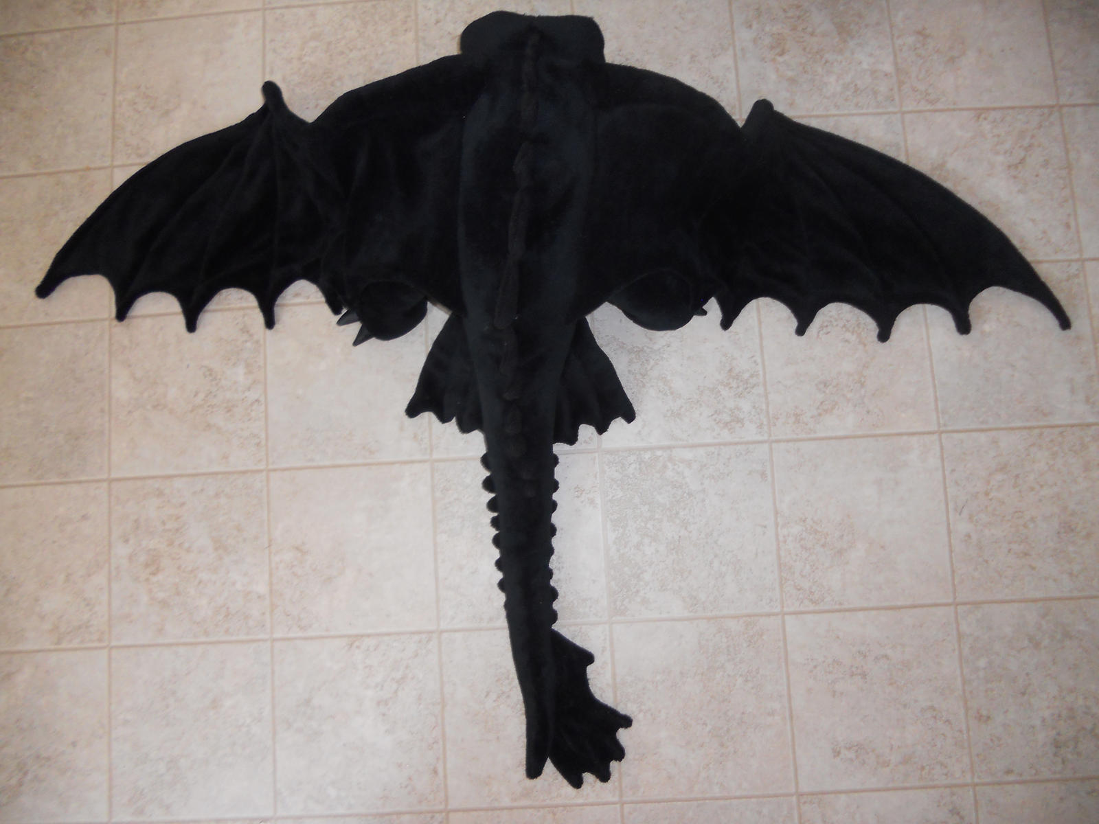 Toothless Body stuffed and Winged by Super3dcow on DeviantArt