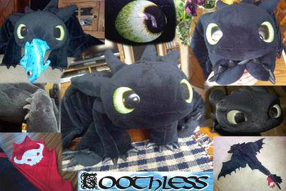 Toothless Plush #6: Lightning and Destiny