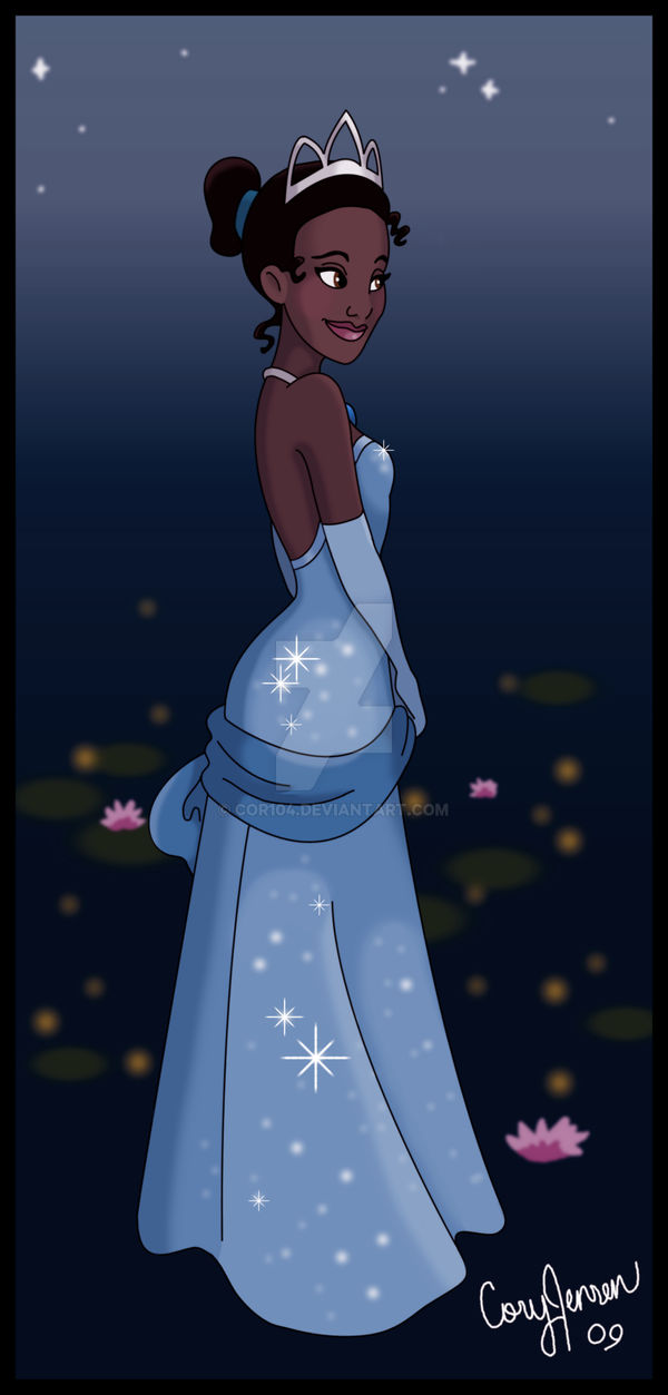 Tiana: blue princess version by Kuranchie on deviantART