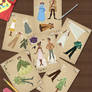 PatF Paper Dolls Collage