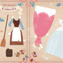 Cinderella Paper Doll