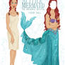 Ariel on Broadway Paper Doll