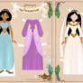 Jasmine Paper Doll