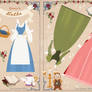 Belle Paper Doll