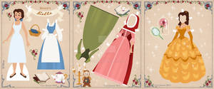 Belle Paper Doll