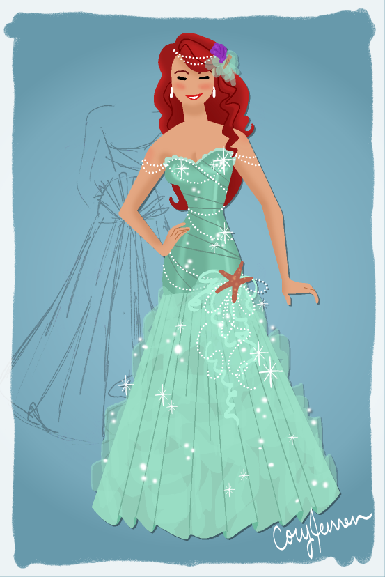 Ariel Dress Design