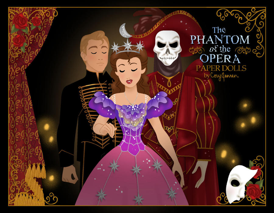 New Phantom Paper Dolls