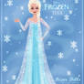 Elsa Paper Doll Preview
