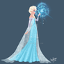Elsa...and a snowflake