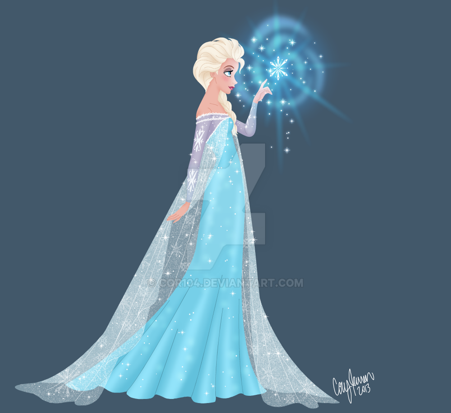 Elsa Snowflake Growing Elsa...and a snowflake by Cor104 on DeviantArt