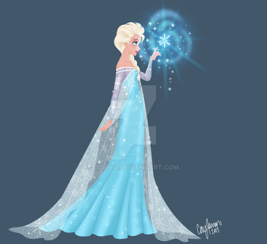 Elsa...and a snowflake