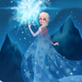 Frozen: Elsa Fan Poster