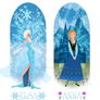 Anna And Elsa of Arendelle