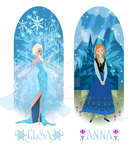 Anna And Elsa of Arendelle
