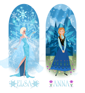 Anna And Elsa of Arendelle