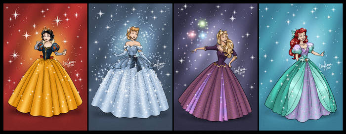 Disney Princess Gown Redesigns