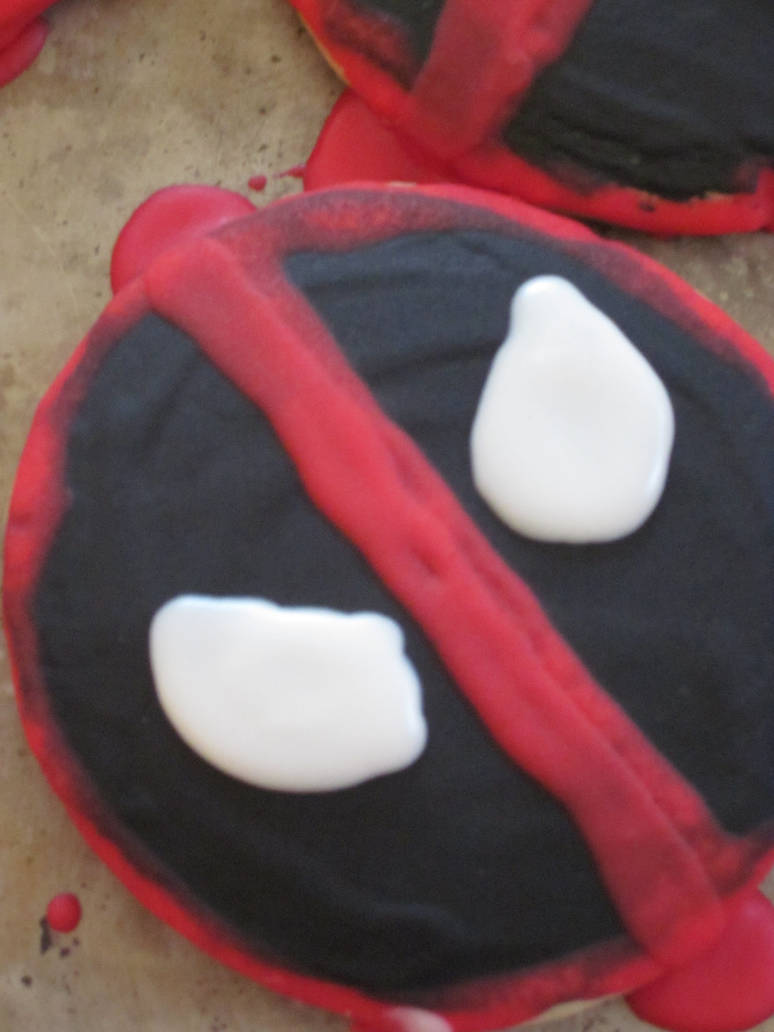 Deadpool Cookie by Ookaminami on DeviantArt
