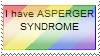 Asperger Syndrome Stamp by MooniGaming