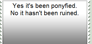 Ponyfying DOESN'T ruin something