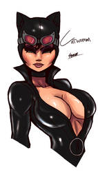 Catwoman by SparkieTheArtist