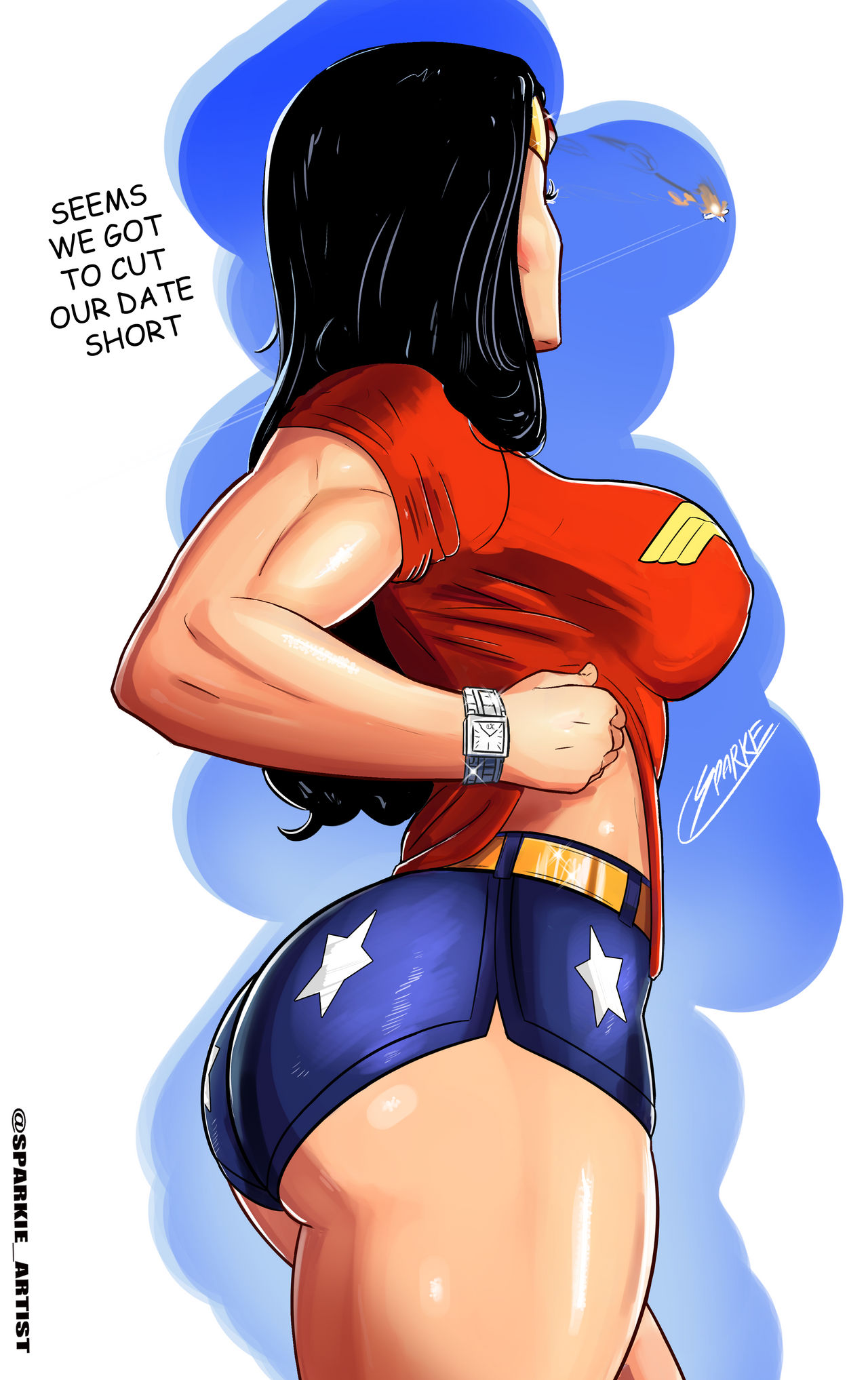 Wonder Woman By SparkieTheArtist On DeviantArt wonder-woman-by-sparkietheartist-on-deviantart