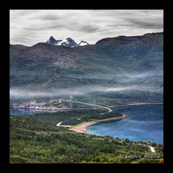 Norway, view over Narvik