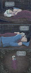 I'm Cold -- merthur by achelseabee