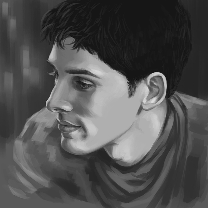 Colin Morgan as Merlin