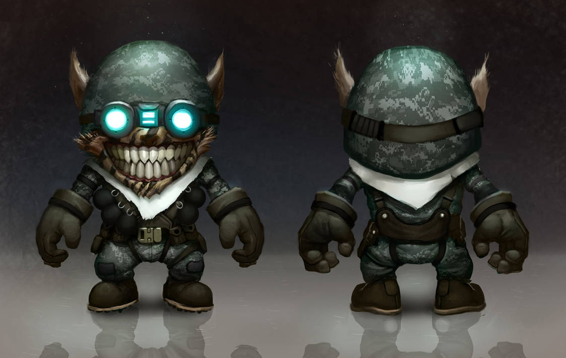 League of Legends Ziggs Hextech Grenadier Concept by AlexKonstad on