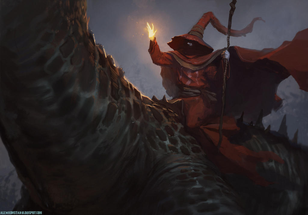 Red Wizard Background The Red Wizard by AlexKonstad on DeviantArt