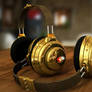 steampunk headphones