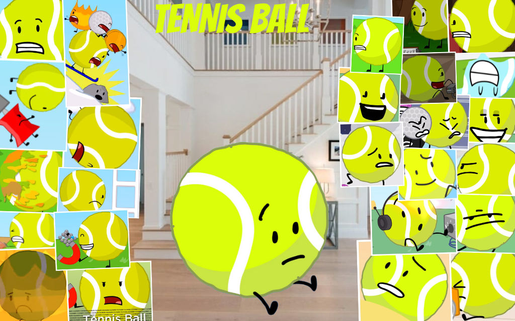 :+:BFDI Pix Wallpaper-Tennis Ball:+: by Xtreme-Man on DeviantArt