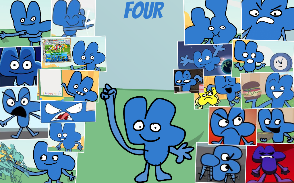 Bfdi Four Deviantart :+:BFDI Pix Wallpaper-Four:+: by Xtreme-Man on DeviantArt