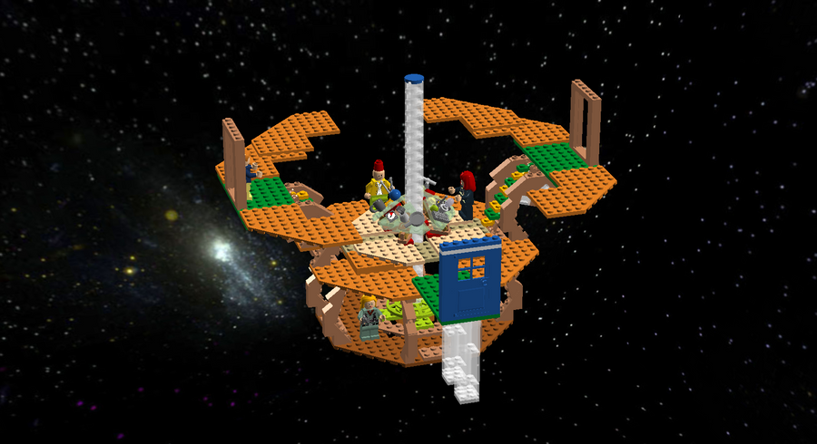 doctor who 'lego TARDIS' by bp2345 on DeviantArt