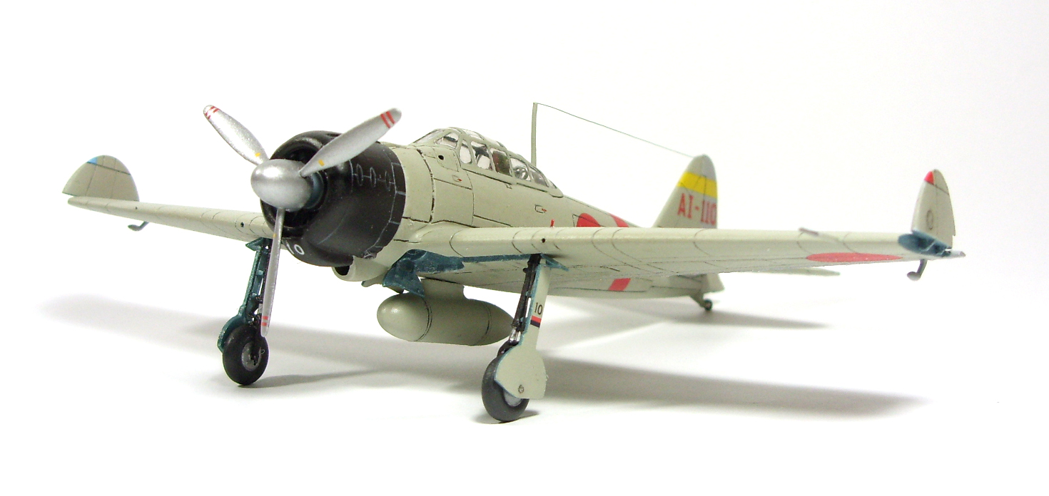 1/72 A6M2 type 21 Zero. Akagi F.G. II