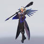 Mercy with Moira's Moon Skin